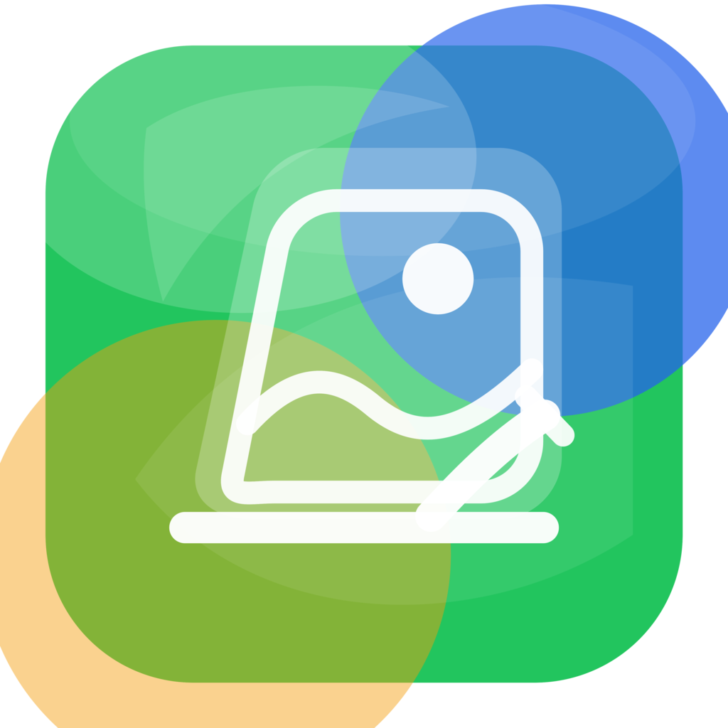 Image frame, background and shadow maker